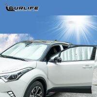 hot【DT】 CHR C-HR XA10 2018 2019 2020 2021 2022 Car Aluminum Foil Windshield Sunshade Back Front Rear Window