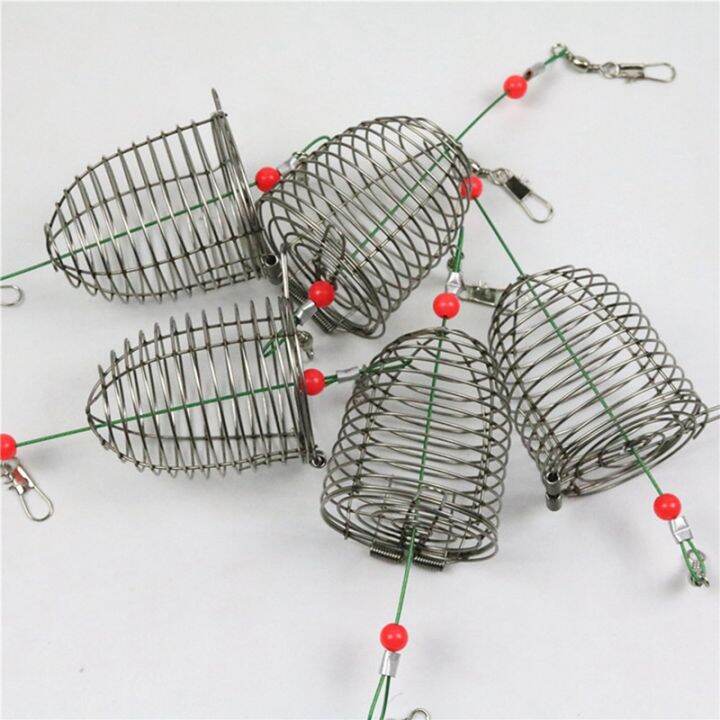 30-pcs-fishing-bait-cage-fishing-lure-cage-fishing-trap-basket-feeder-holder-fishing-gear-fishing-tackle