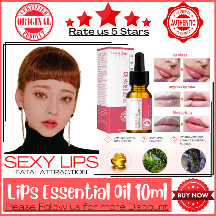 Lips moisturizer and Oil Gloss Enhancer Essential Oil Repair High