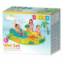 [Sale] Toys R Us Intex อินเท็กซ์ สระน้ำเป่าลมพร้อมสไลเดอร์ไดโนเสาร์น่ารักมาก(929775)