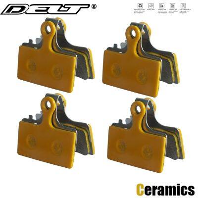 4 Pair Ceramics Bicycle Disc Brake Pad FOR SHIMANO G01S XTR M985 M9000 M9020 Deore XT M8000 M785 SLX M666 M615 Alfine S700 M7100 Chrome Trim Accessori