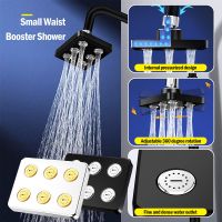 Mini Rainfall Shower Head  Rainshower High Pressure Magic Water Flow Shower Head  Water Saving Bathroom Accessories Showerheads
