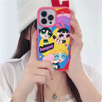 เคสสำหรับ Apple iPhone 14/13/12/11 Pro สูงสุด3D การ์ตูนหมีสตรอเบอร์รี่ฝาครอบโทรศัพท์ซิลิโคนนิ่มกันกระแทกสุดน่ารักเปลือกด้านหลัง