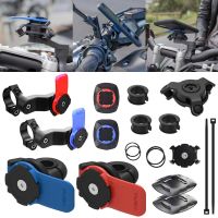 Motorcycle Bike Phone Holder Stand Bicycle Quad Lock Phone Holder Car Mobile Support Shock-Resistant Handlebar Mount Bracket