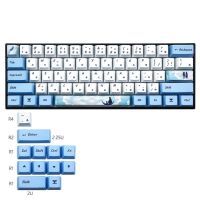 Dye Subbed ชุด Oem 60% Pbt Mechanische Toetsenbord Keycap สำหรับ Gh60 Rk61/Alt61 /Anne/poker Gk61 Gk64 Dz60ตัวละครญี่ปุ่น