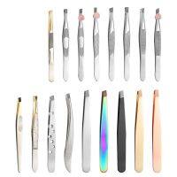 【cw】 Eyebrow Tweezer Clip Flat for Trimming Face Hair Removal Tools