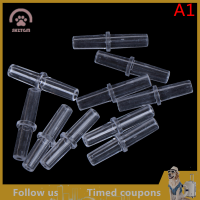 【SHZTGM】 10pcs 2WAY/3Way CLEAR Aquarium Tube Connector วาล์วอากาศติดตั้งถังปลา