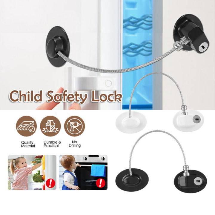 child-safety-lock-ที่ล็อคลิ้นชัก-ล็อคความปลอดภัยของเด็ก-ที่ล็อคตู้-ที่ล๊อคตู้เย็น-ตัวล็อคลิ้นชักแบบไม่เจาะรู-ล็อคป้องกันเด็ก-xph87-3-ชิ้น