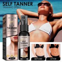 60ml Sunless Self Tanning Spray Long Lasting Fake Tan Face Body Tanner Solarium Sexy Bronzer Skin Makeup Foundation Cream