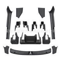 Spot parcel post The Application of Tesla ModelY Threshold Bar Seat Foot Guard Rear Row Corner Protector Anti-Kick Pedal Interior Modification Accessories