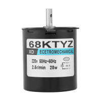 68KTYZ AC220V 28W 2.5 20 30 110r/นาทีแม่เหล็กถาวรมอเตอร์ซิงโครนัสCW/CCW