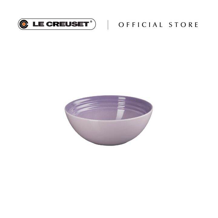 Le Creuset Stoneware Vancouver Cereal Bowl 16cm (Blue Bell Purple