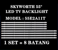 (ใหม่1ชุด) 55E2A11T SKYWORTH 55 "ไฟเรืองแสงทีวี LED 55E2A11