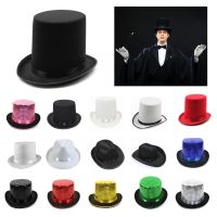 【CW】 Pork Hat Sequin Top Jazz hat Magician Bowler  Performed