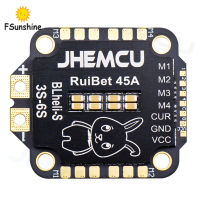 Jhemcu Ruibet 45a/55a Blheli_s Dshot600 3-6วินาที Brushless 4-In-1 Esc 30x30มิลลิเมตรสำหรับ Fpv ฟรีสไตล์ควบคุมการบินกอง Diy ชิ้นส่วน【cod】