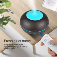 KBAYBO 550ml USB Air Humidifier Aroma Diffuser remote control 7 Colors Changing LED Lights cool mist maker Air Purifier for Home