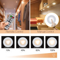 Night Puck Lights Sensor ภายใต้ตู้เสื้อผ้าห้องครัวไฟข้างเตียงสีขาวสีขาว Touch Warm Light ตู้ตู้เสื้อผ้า Dimmable