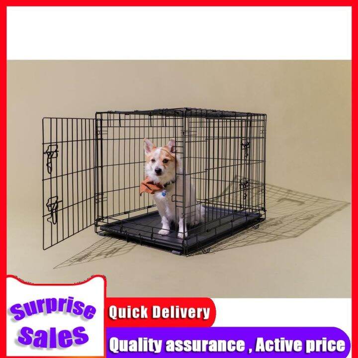 Durable Midwest iCrate Single Door Folding Dog Crate Lazada PH