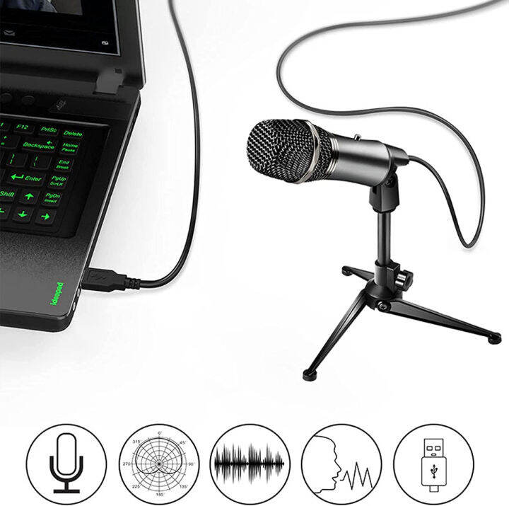 soonhua-microphone-for-computer-professional-recording-condenser-microphone-compatible-with-pc-laptop-tiktok-live-streaming-mac-recorder-singing-youtube-skype-gaming-mic-usb-pc-microphone-with-mic-sta