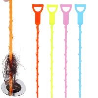 1/3Pc Sewer Hair Cleaner Pipe Dredging Cleaning Tool Anti Clogging Sink Pipe Cleaner Colorful Kitchen Bathroom Floor Hair Filter Dishracks Sink access