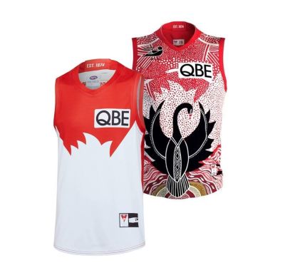 Swans S-3XL [hot]2020 Jersey Guernsey Sydney Home/Indigenous Rugby