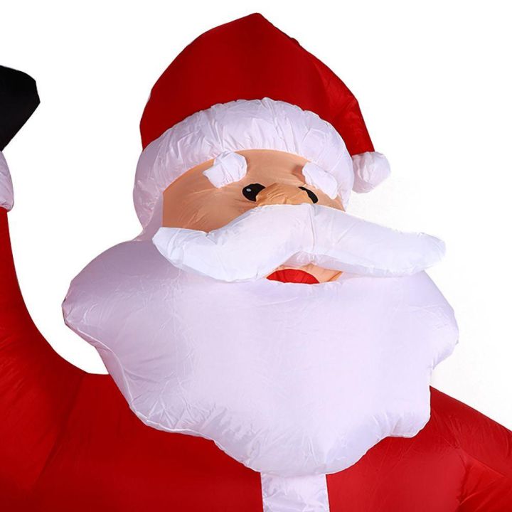 melodg-ตุ๊กตาซานตาคลอสโบกมือ-ปีใหม่-2-4-เมตร-สําหรับตกแต่งสวน-คริสต์มาส