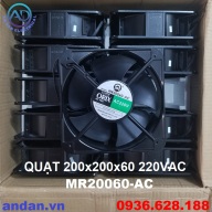 Quạt làm mát tủ điện MR200600-AC 220V thumbnail