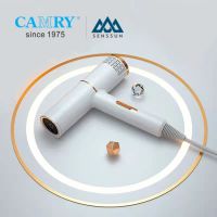 CAMRY ไดร์เป่าผม ไดร์เป่าผมพกพา ไดเป่าผม เครื่องเป่าผม พกพา Hair dryer เป่าแห้งไว ผมไม่เสีย ปรับได้ 3 ระดับ แถม หัวไดร์