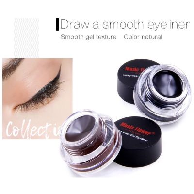 คิ้วเจลมิวสิก Music Flower Fascinated Eyebrow & Eyeliner เขียนคิ้วสุดปังดั่งมืออาชีพ