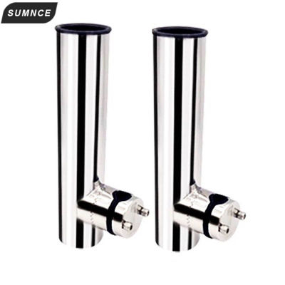 2Pcs Stainless Steel Marine Boat Fishing Rod Holder Rack Support for Rail 19-25mm boat seat Boats Parts
