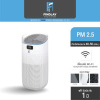 เครื่องฟอกอากาศ PM2.5 (45-50 ตร.ม.) Findlay รุ่น MAGE ระบบฟอกอากาศ:3-IN-1 ทำงานรอบทิศทาง