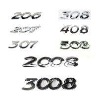 สำหรับ Peugeot 20620730730840850820083008อุปกรณ์เสริมดิจิตอลสัญลักษณ์หางรถจัดส่งฟรี