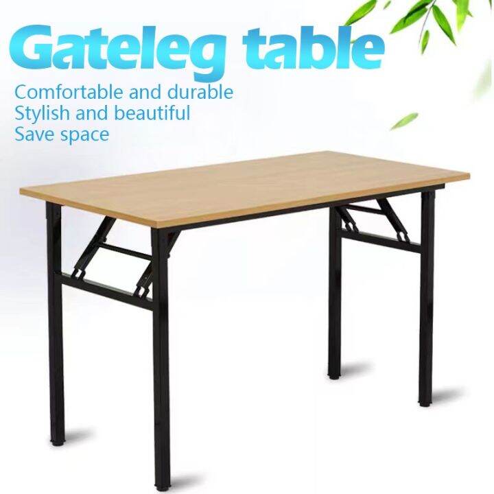 Household wooden folding table office desk study table dining table