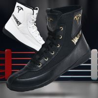 Professional Boxing Shoes Men Women Breathable Boxing Sneakers Size 35-46 Wrestling Shoes Light Weight Flighting Sneakers