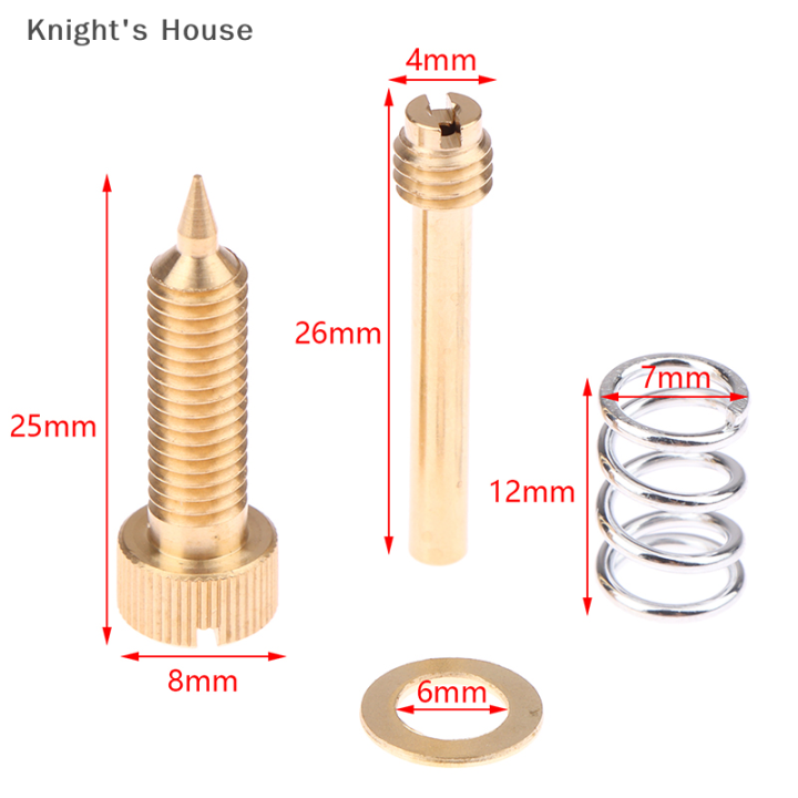 knights-house-คาร์บูเรเตอร์รถจักรยานยนต์1ชุดปรับพลังงานเจ็ท-pwk-สกรูปรับคาร์บูเรเตอร์สำหรับ21-34มม