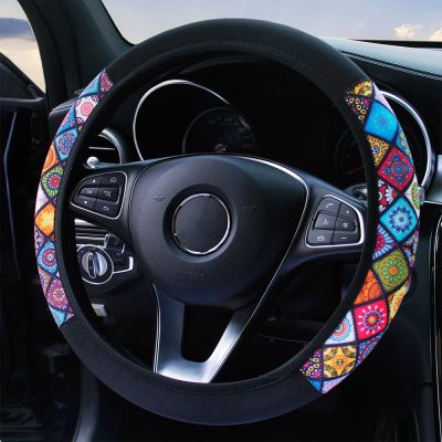 【CW】№☈  Car Steering Cover fashion matching without Inner TOYOTA-PRIUS C JEEP-Wrangler JK ford