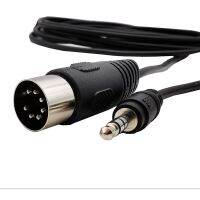 Din 7Pin Male to 3.5mm 1/8in Stereo Audio Cable MIDI 7 pin to 3.5mm cable  0.5m 1m 1.5m 3m Cables