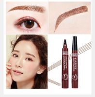 Mylady888 MADIELI เจลคิ้ว tint 4 tip brown *กล่องเงิน code017 ดินสอเขียนคิ้วแบบสองหัวกันน้ำ เขียนคิ้ว 3D 4 แฉก กันน้ำ 5 เฉดสี MADIELI Eyebrow Contouring