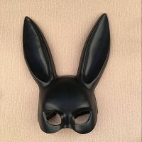 Nightclub Bar Mask Masquerade Bunny Ears Mask Bunny Mask Easter Bunny Mask 【JYUE】