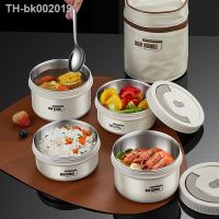 ▼ Lunch Box Portable Insulated Lunch Container Set Stackable Bento Stainless Steel Lunch Container