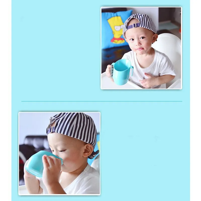 Baby Oblique Mouth Cup Leakproof Infant Learning Drinking Cups