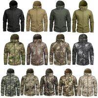 เสื้อ เสื้อแจ็คเก็ตกลางแจ้ง สำหรับผู้ชาย ลายทหาร ทนแดดทนฝน สินค้าพร้องส่ง!!!