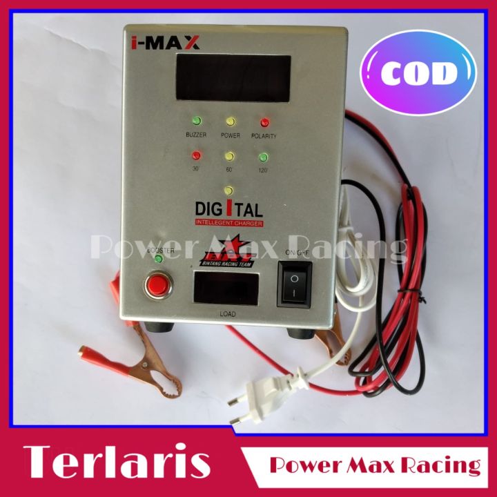 Cas Aki BRT Motor dan Mobil 40 AH Charger Accu Pintar I-Max | Lazada