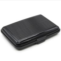 hot！【DT】✕▫✚  Business ID Credit Cards Aluminum Metal Wallet Anti-magnetic Bank Card Office Accessories