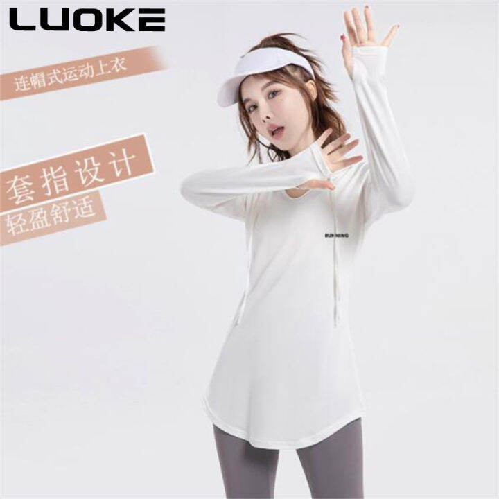 luokr-เสื้อสเวตเตอร์มีฮู้ดสำหรับผู้หญิง-เสื้อแจ็กเก็ตกีฬาแบบลำลองแห้งเร็วทรงหลวมสำหรับฤดูใบไม้ร่วงและฤดูหนาว