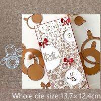 XLDesign Craft Metal stencil mold Cutting Die Bell ring combination scrapbook die cuts Album Paper Card Craft Embossing