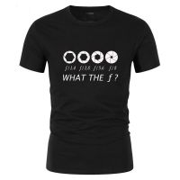 Summer Photographer - What The F - Stop Men T-shirt 100% Cotton Casual Mens T Shirts O-Neck tops Tees Funny T-shirt IOKU