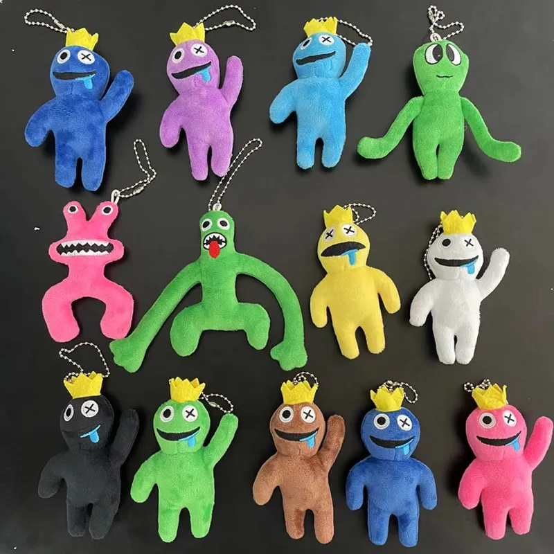 Roblox Rainbow Friends Plush Toy Game Character Roblox Rainbow Friends Doll  Soft Plush Gift Children Birthday Gift 21pcs