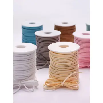 100M Gold Silver Macrame Cord Rope String Twine Ribbon Bows Crafts DIY Gift  Wrap Sewing Twisted Thread Home Textile Decor 1.5mm