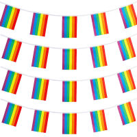 7m Pride Parade Festival Flag LGBT Polyester Rainbow Gay